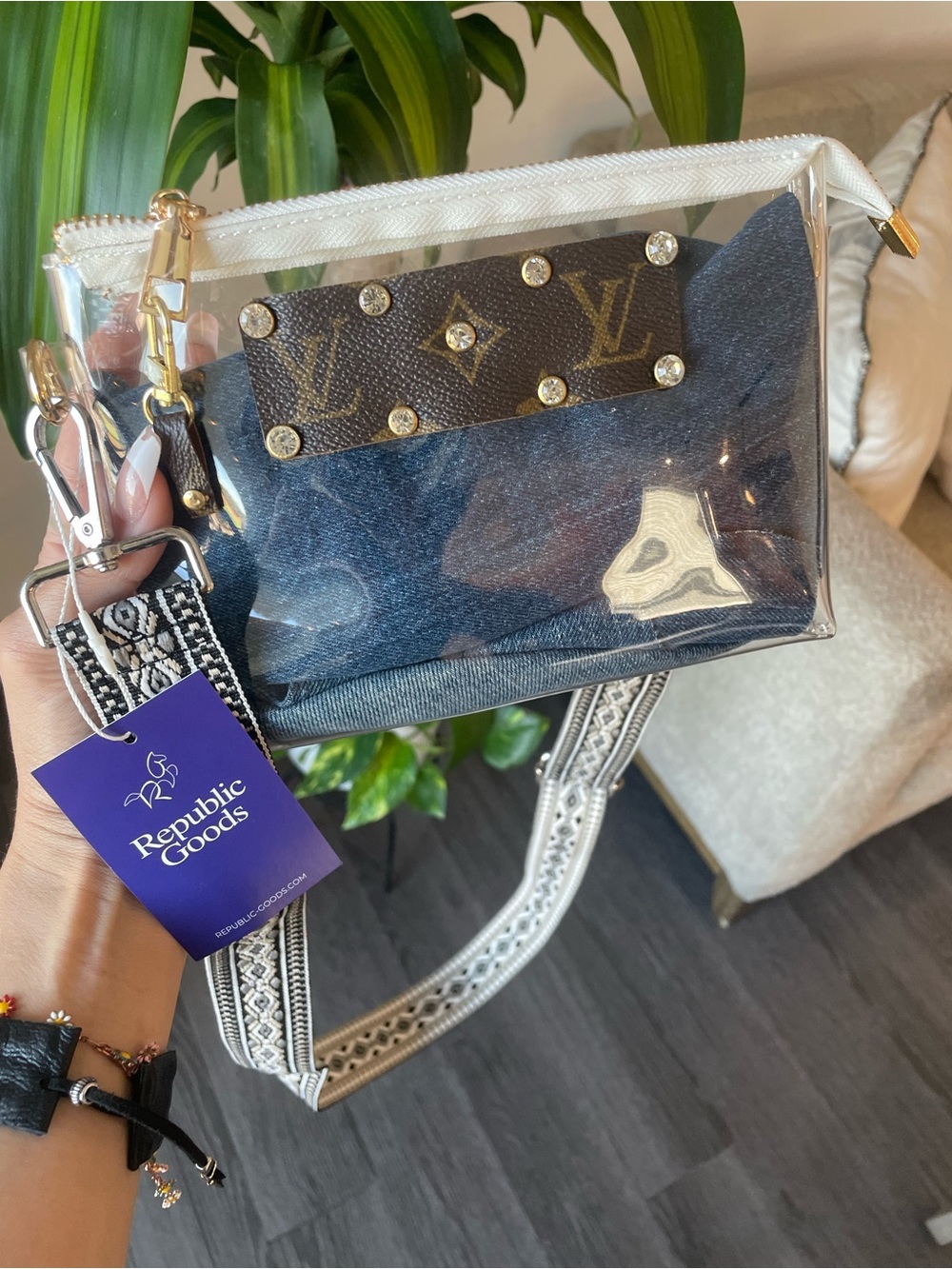 Clear Pouch STADIUM BAG CROSSBODY